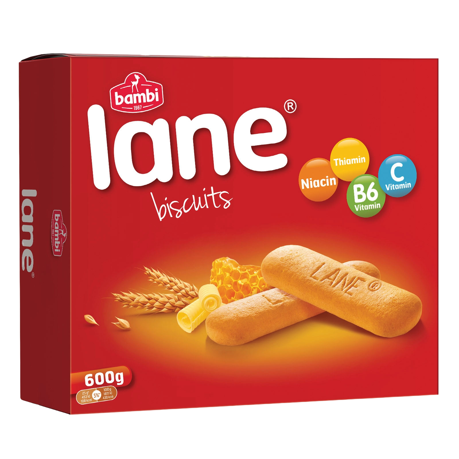 Lane Biscuits 600g